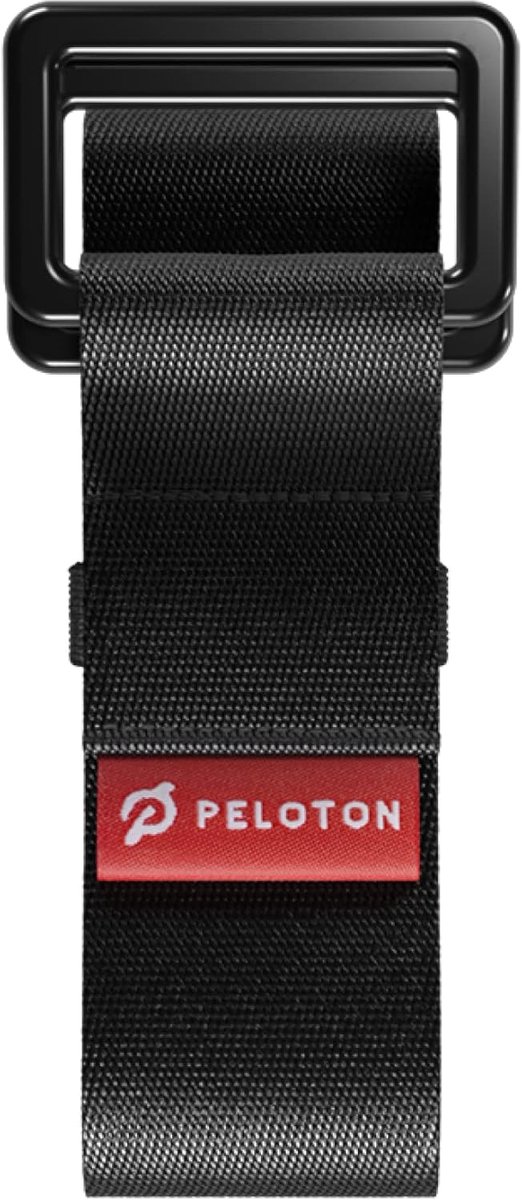 SnelShoppen - Yoga Strap Unisex Zwart - Verstelbare Oefenband voor Verbeterde Mobiliteit en Stretching - Ideaal voor Yoga, Pilates en Fitness