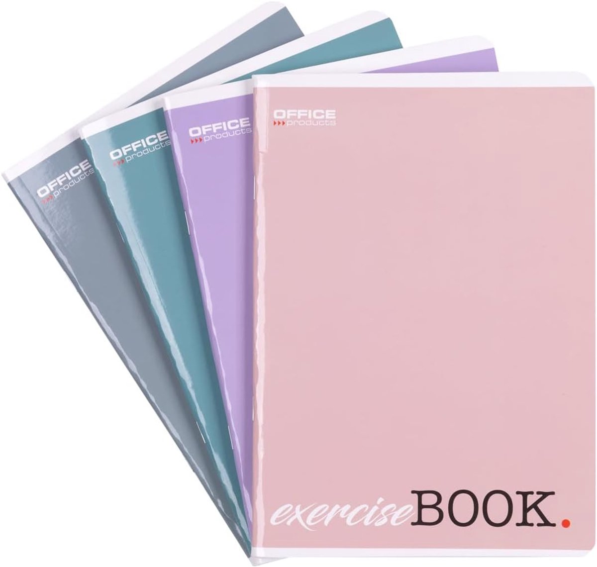SnelShoppen - A5 School Notitieboekjes Set van 4 - 80 Bladen Gelineerd - Assorted Designs - Perfect voor Kinderen - Ideaal voor School en Creatieve Pr