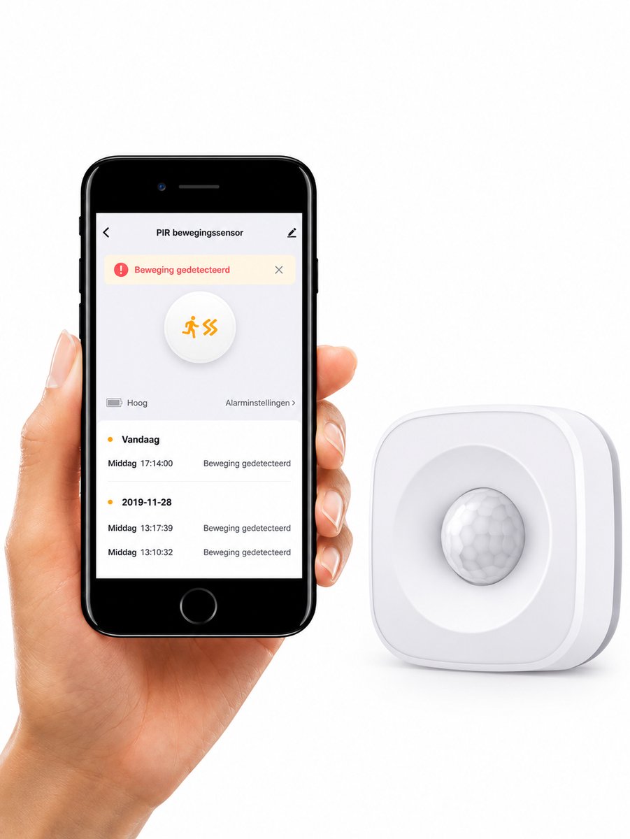 WIFI Bewegingssensor - Compatibel met Alexa & Google Home