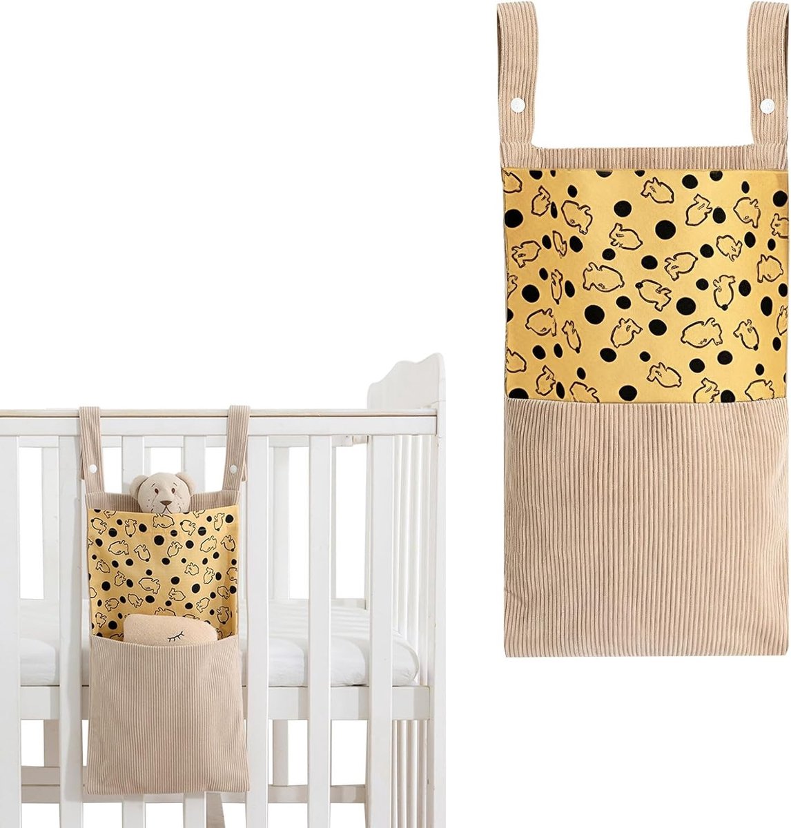 Nappy houder, luiertassen en hangdoeken, kleine kinderwagen tas, luiertas en organizer voor luiers, schoonmaakdoekjes, kleding en speelgoed