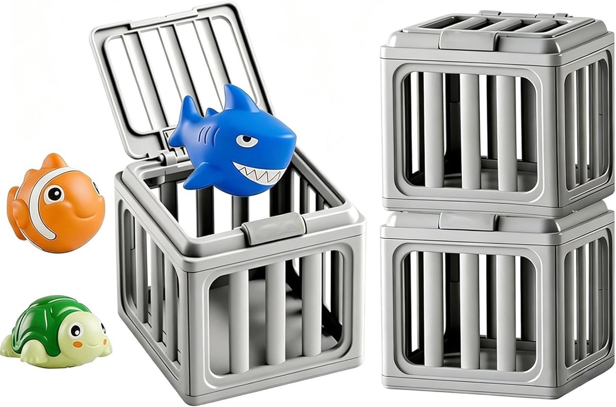 SnelShoppen - Set van 3 Duikspeelgoed voor Zwembad - Waterdieren Duikspellen voor Kinderen - Zwemtraining en Waterspelletjes - Kleurrijk en Leuk Acces