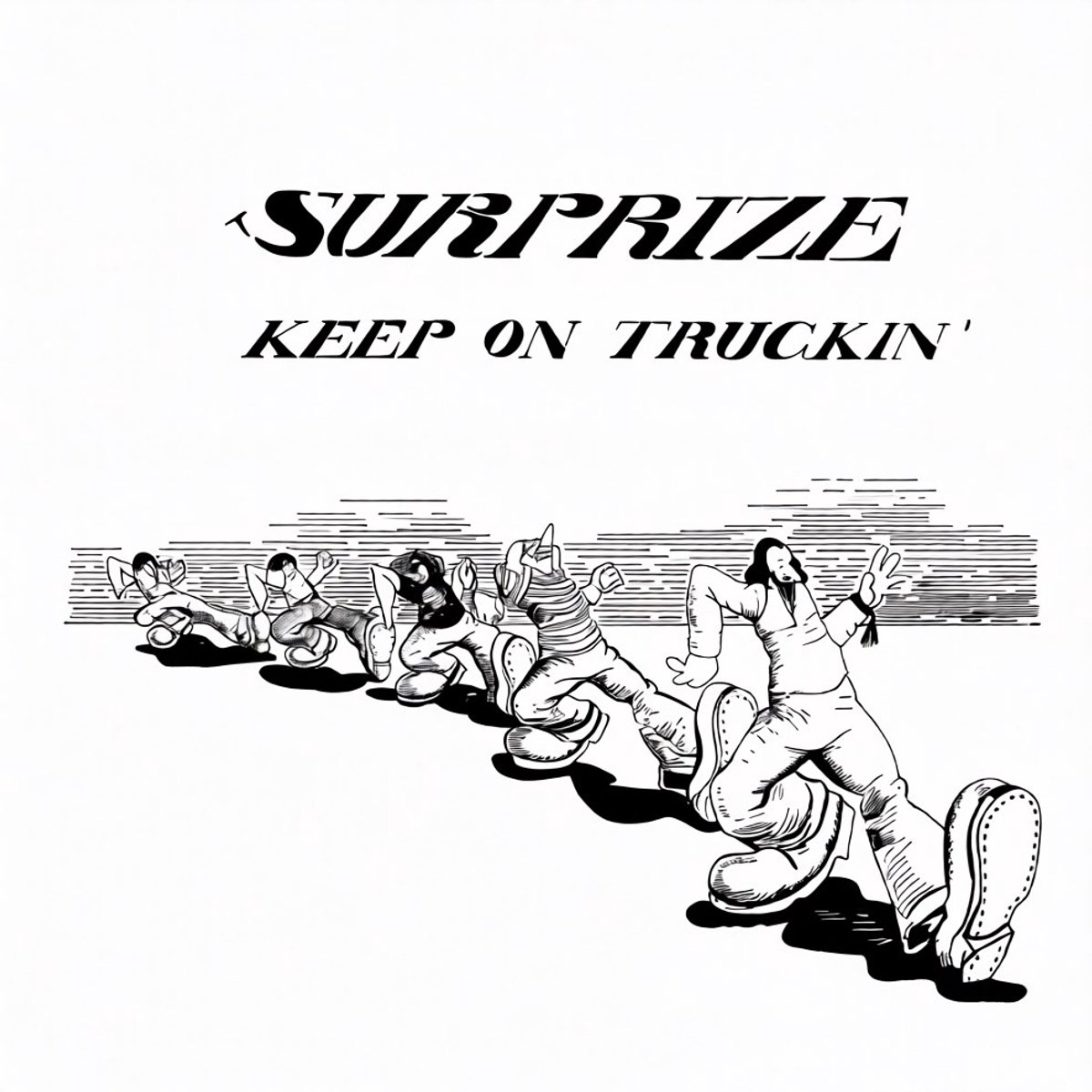 Surprize - Keep On Truckin' (LP)