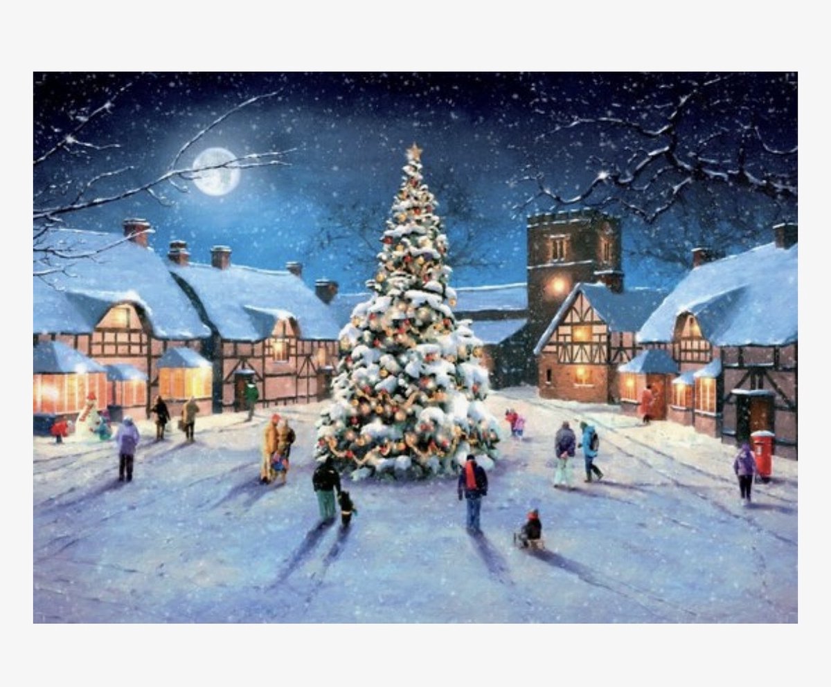 King - Puzzel - Kerstdorp - 1000 stukjes - Christmas village - Kerstmis - King