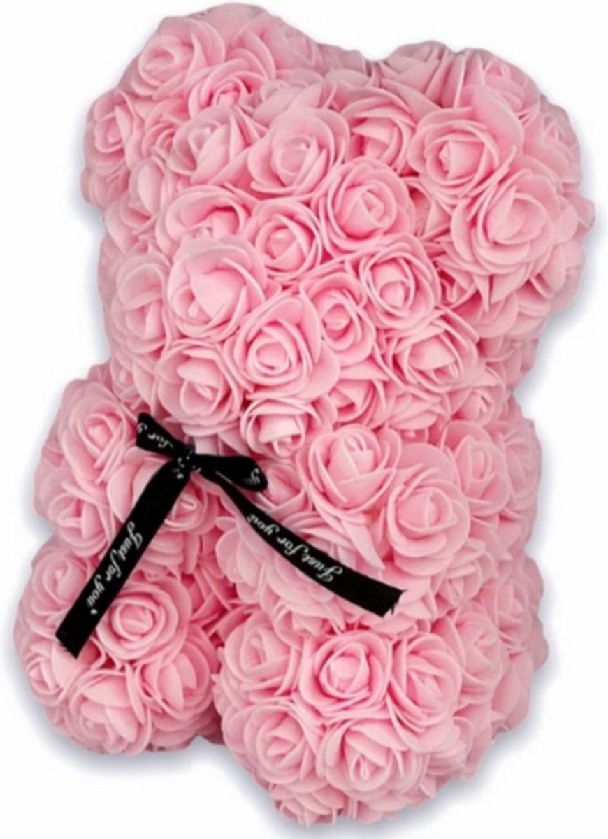 Romantisch Valentijnsdag Cadeau - Creatieve Rozen Beer met Eeuwige Bloem | Knuffelbeer voor Bruiloft, Kerst, Liefde & Speciale Gelegenheden - Uniek Geschenk voor Hem en Haar