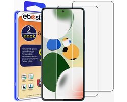 ebestStar - {2 Stuks} Gehard glas geschikt voor Xiaomi Poco X5 Pro 5G, Screen Protector Cover, Schermbeschermer Tempered Glass