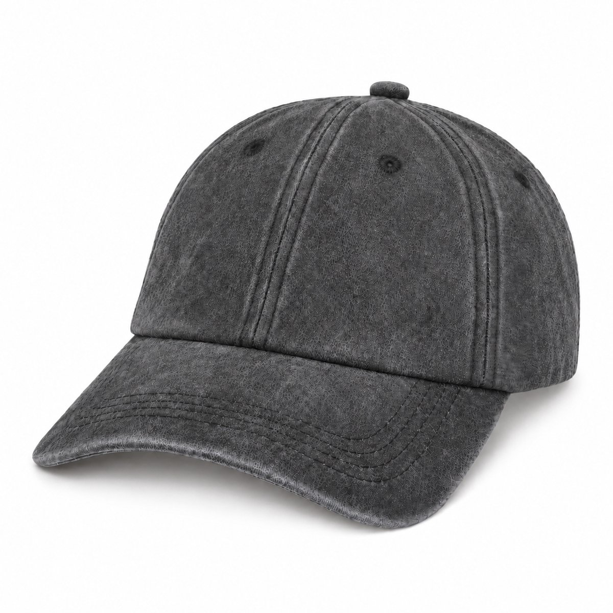 Pet | Zwart | Kind | 2 - 6 jaar | Verwassen look | Verstelbaar | 52-54CM | Zomer