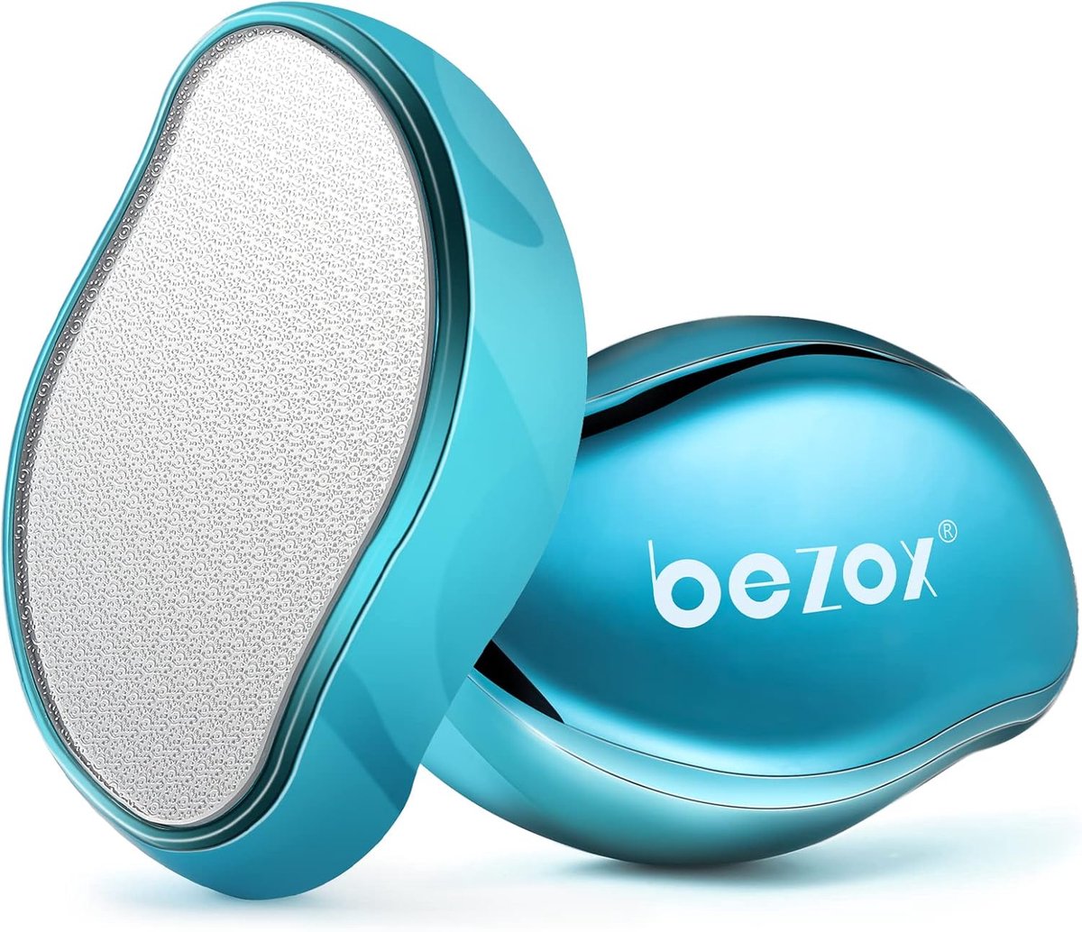 Thijox - BEZOX 2-in-1 Nano Glas Hornhautentferner - Professionele Pedicure Hornhautvijl van Nano Glas - Effectieve en Duurzame Voetverzorging voor Thu
