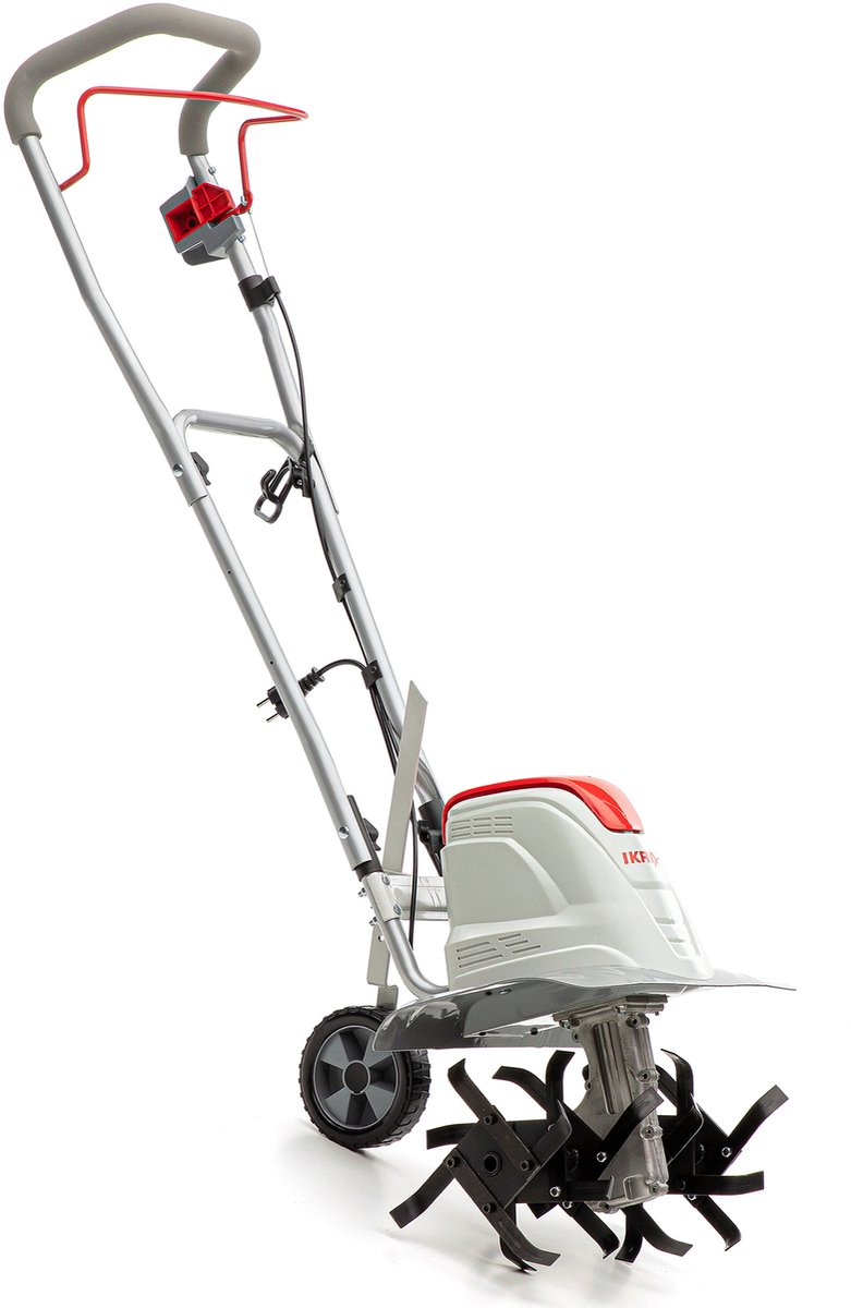IKRA elektrische tuinfrees FEM 1500, 1.500 W, werkbreedte van 17 tot 45 cm en werkdiepte tot 23 cm