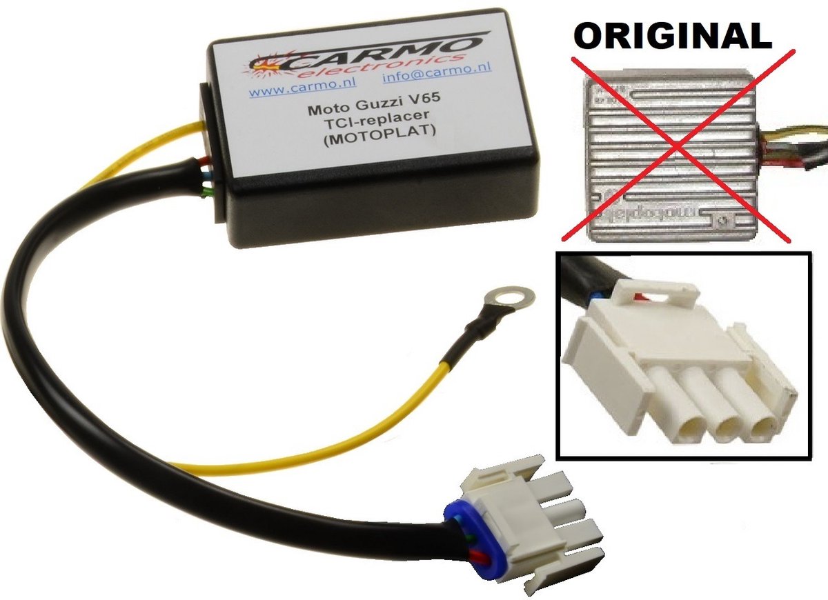 Carmo Motoplat Moto Guzzi - ontsteking CDI ECU