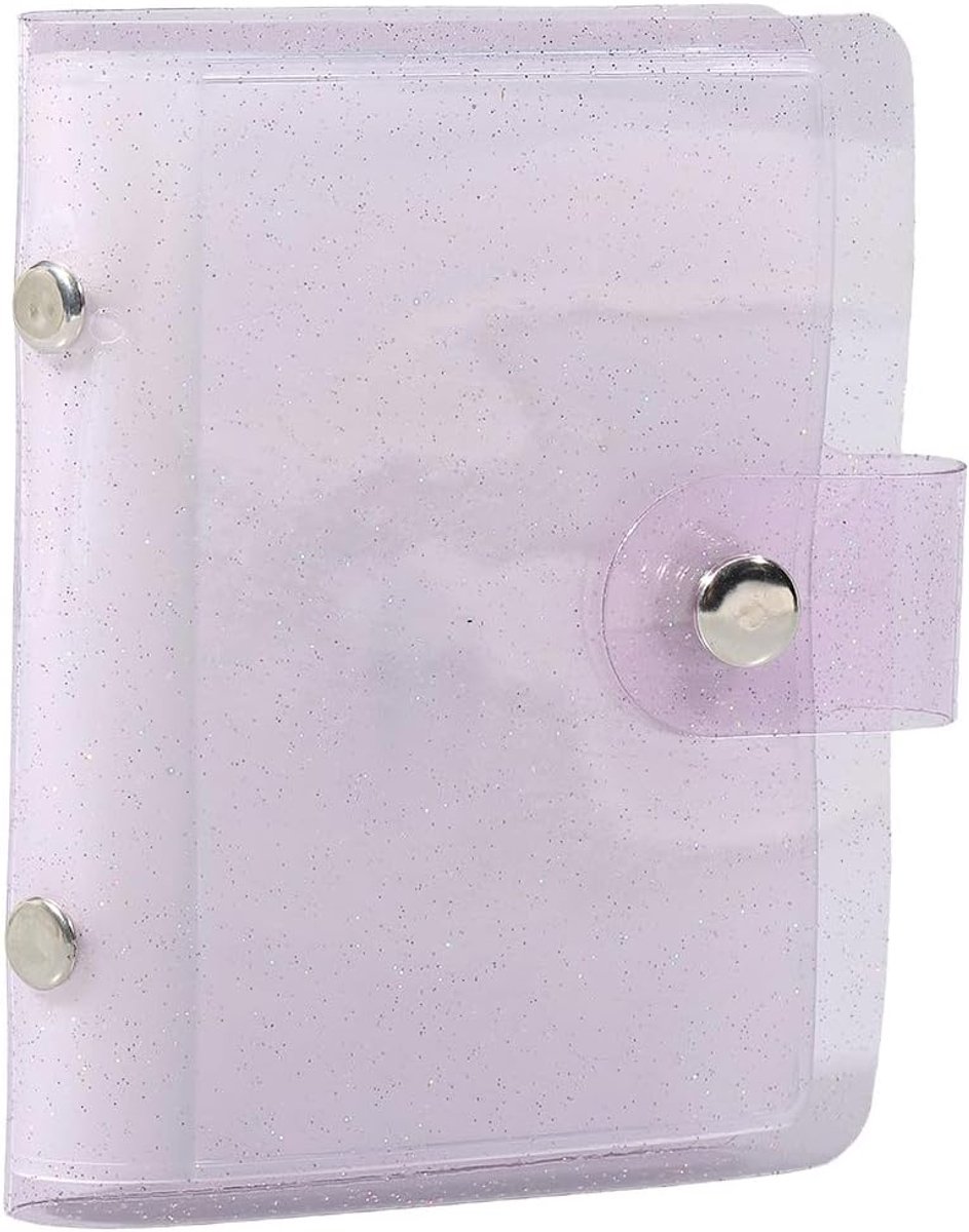 SnelShoppen - 2pcs Instax Mini Foto Album 36 Pockets Polaroid Foto Wallets voor 3 Inch Foto's - PVC, 10.5x7.5cm, Compact, Ideaal voor Feest, Reizen, K
