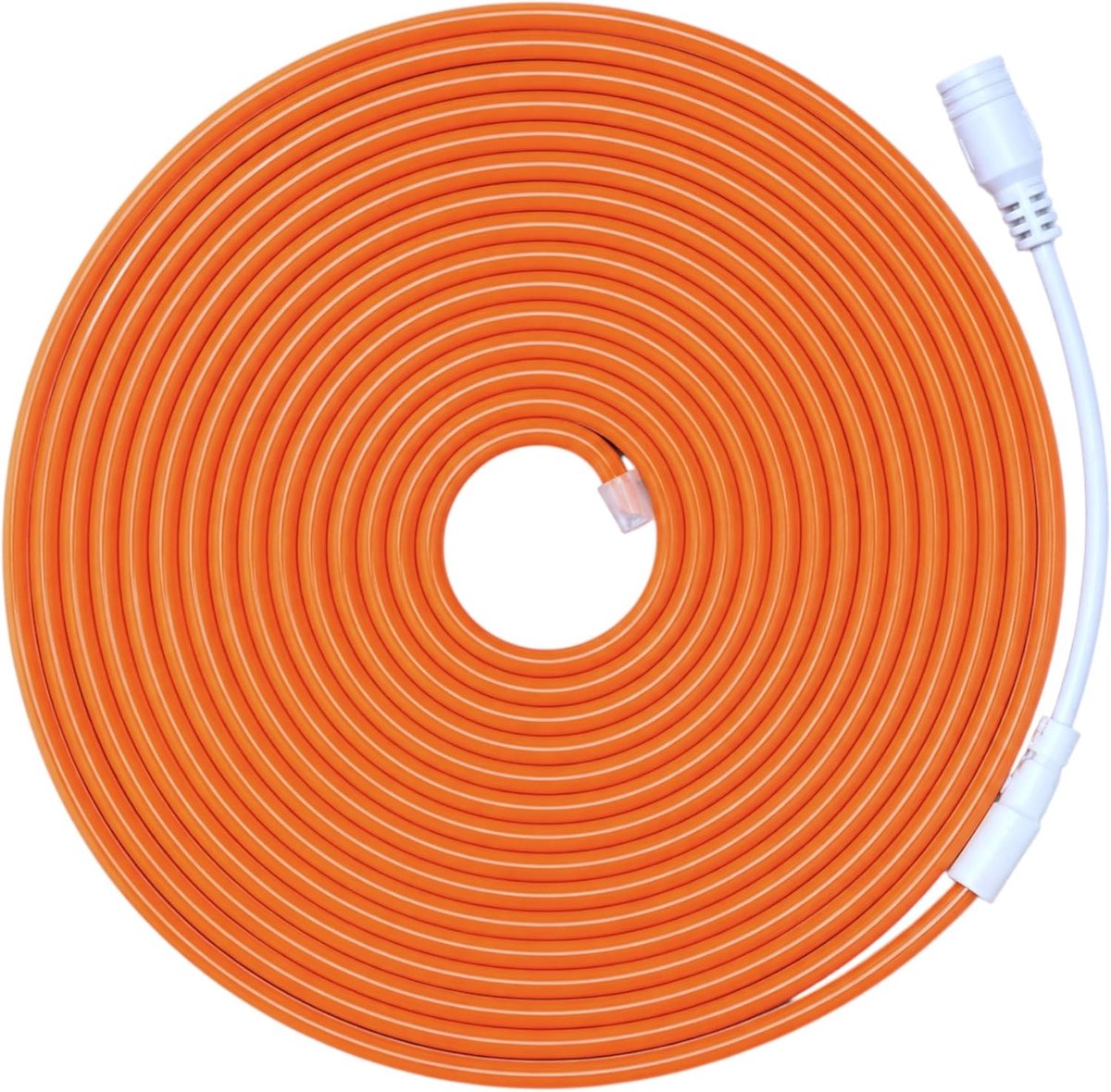 SnelShoppen - Flexibele Neon LED Strip 12V - 5M - 120 LEDs/m - Oranje - Decoratie voor Binnen en Buiten - Perfect voor Feesten, Tuin, Keuken, en Bedri