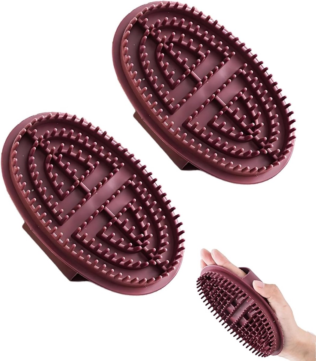 SnelShoppen - 2 Professionele Meridian Brushes voor Effectieve Lichaamsmassage, Lymfedrainage, Ergonomisch Design, Ideaal voor Slankmaken en Spieronts