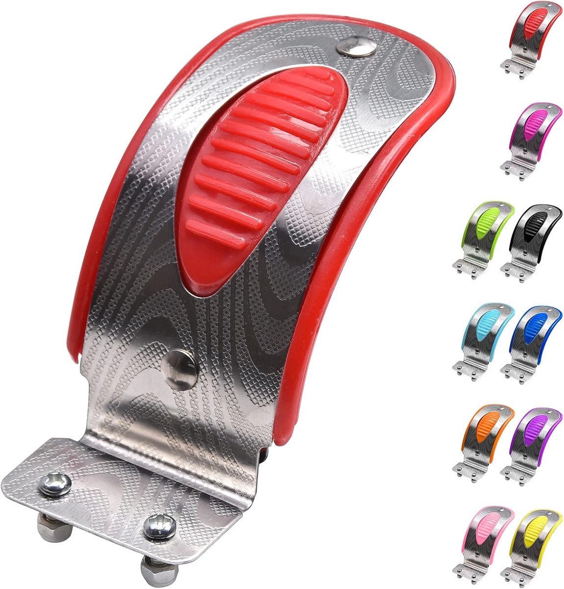 SnelShoppen - Achterremblokken voor Scooter Vervanging - Hoge Kwaliteit Metaal - Geschikt voor 3-Wiel Micro Maxi Deluxe LED/Pro/Eco - Duurzaam en Betr