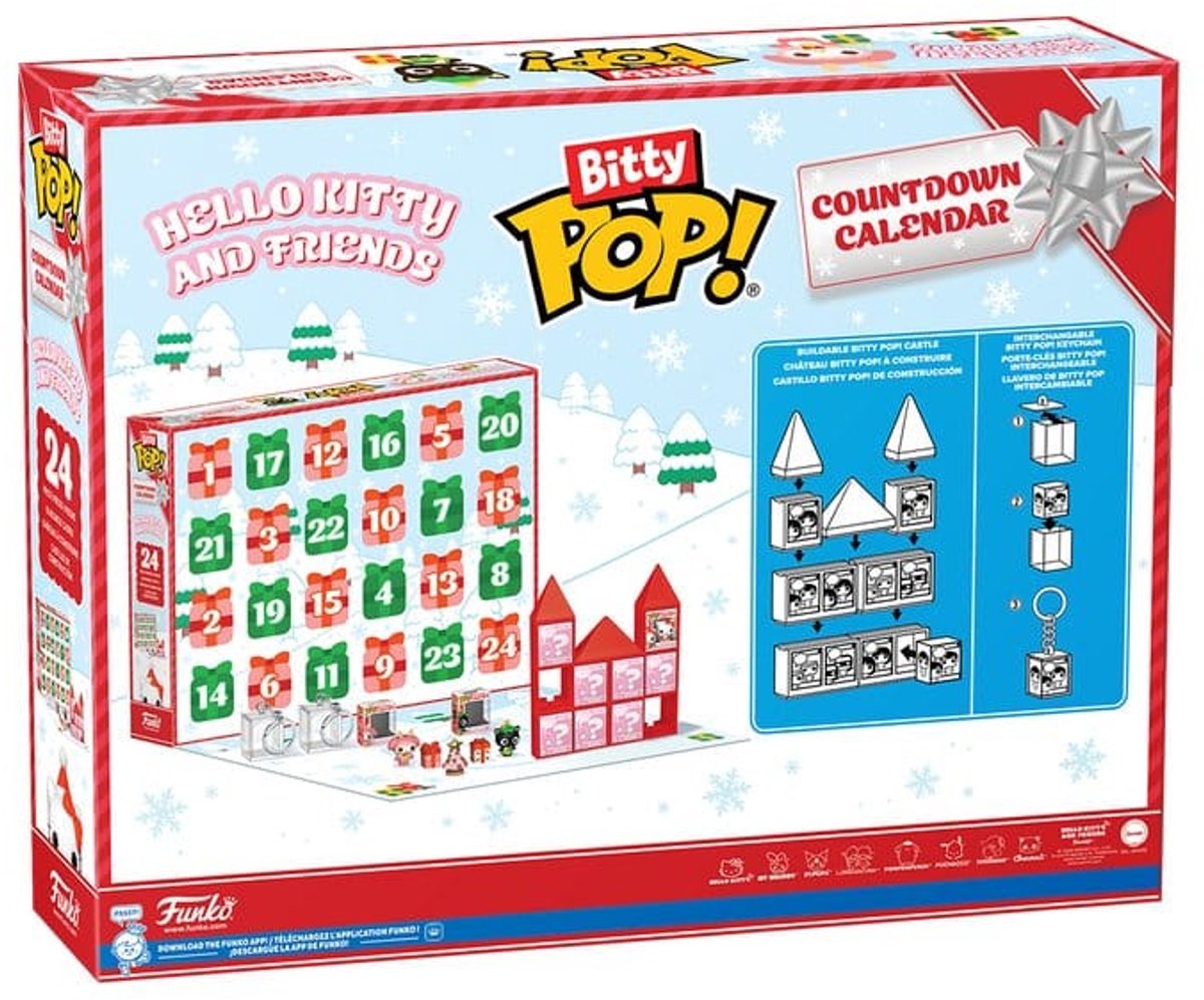 Pop Bitty: Adventskalender - Hello Kitty and Friends - Countdown Calendar — cadeau in Spellen & Speelgoed - foto 7