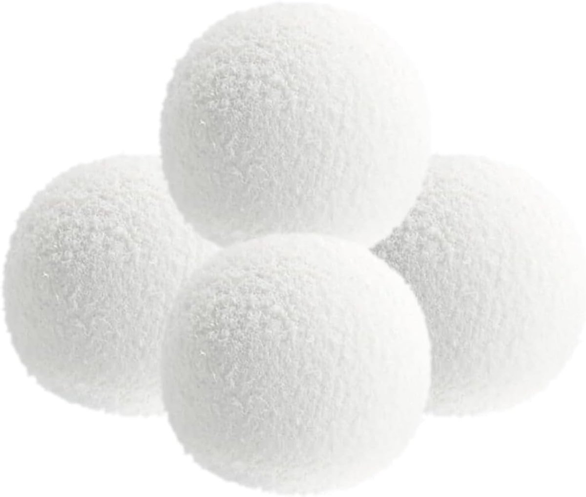 SnelShoppen - Pack van 4 Herbruikbare Slakkenverwijderingsballen - Olieabsorberende Sponsen voor Spa, Whirlpool, en Zwembad - Voor Schone en Gezonde W