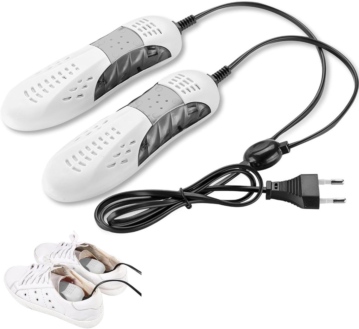 SnelShoppen - Elektrische Schoenendroger, Draagbare Schoenverwarmer, Mini Ski Boots Droger, Vochtbestrijding, Sterilisatie met UV-Lamp, Voor Schoenen,