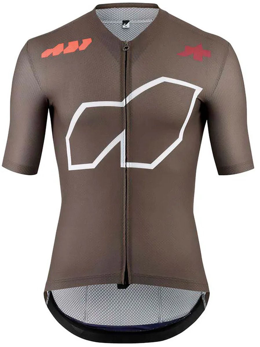 Assos Equipe R We Are The A Korte Mouw Wielertrui Bruin 2XL Man