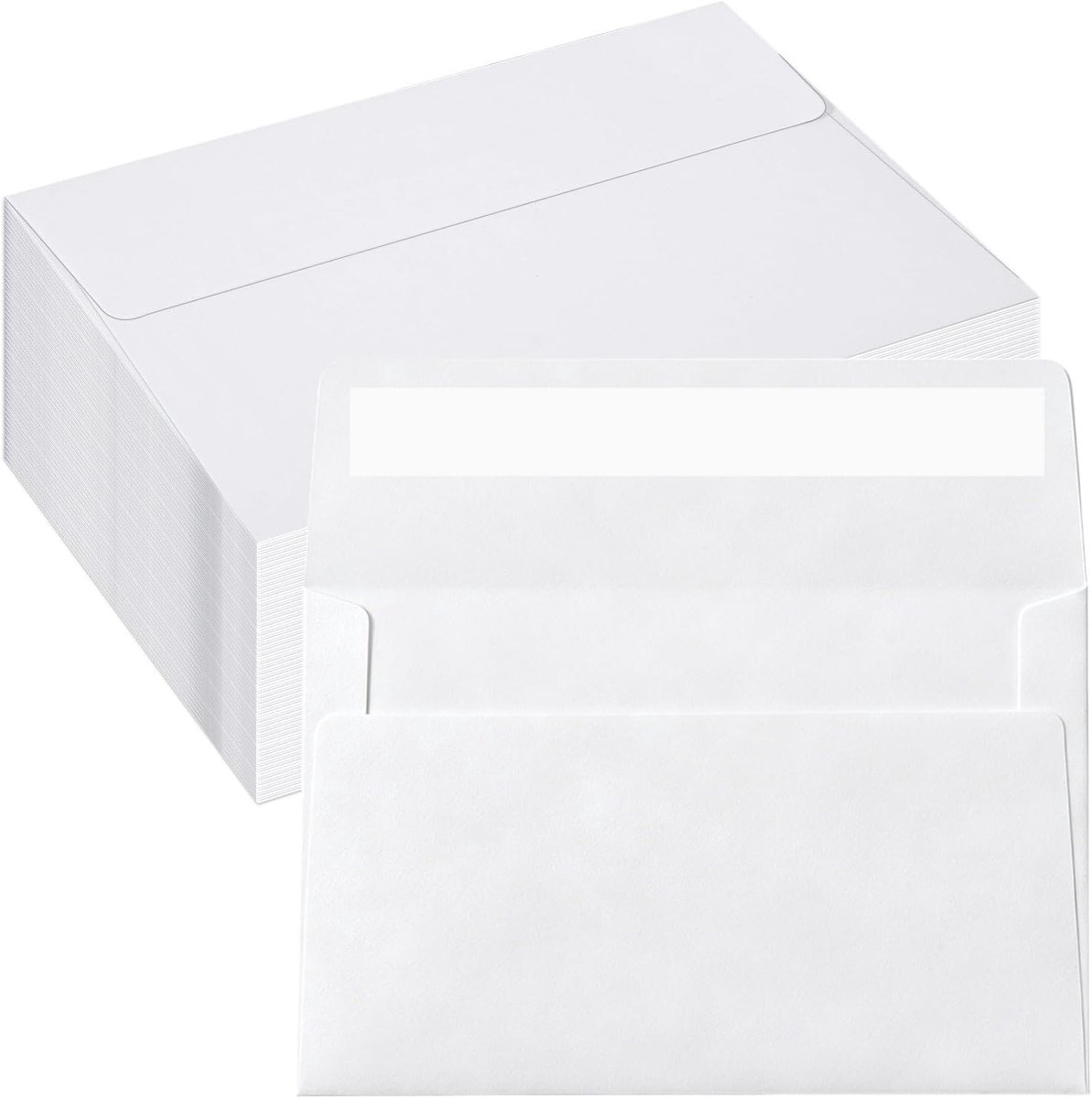 100 zelfklevende enveloppen zonder venster, 120 x 165 mm, C6 formaat voor brieven, rekeningen en uitnodigingen