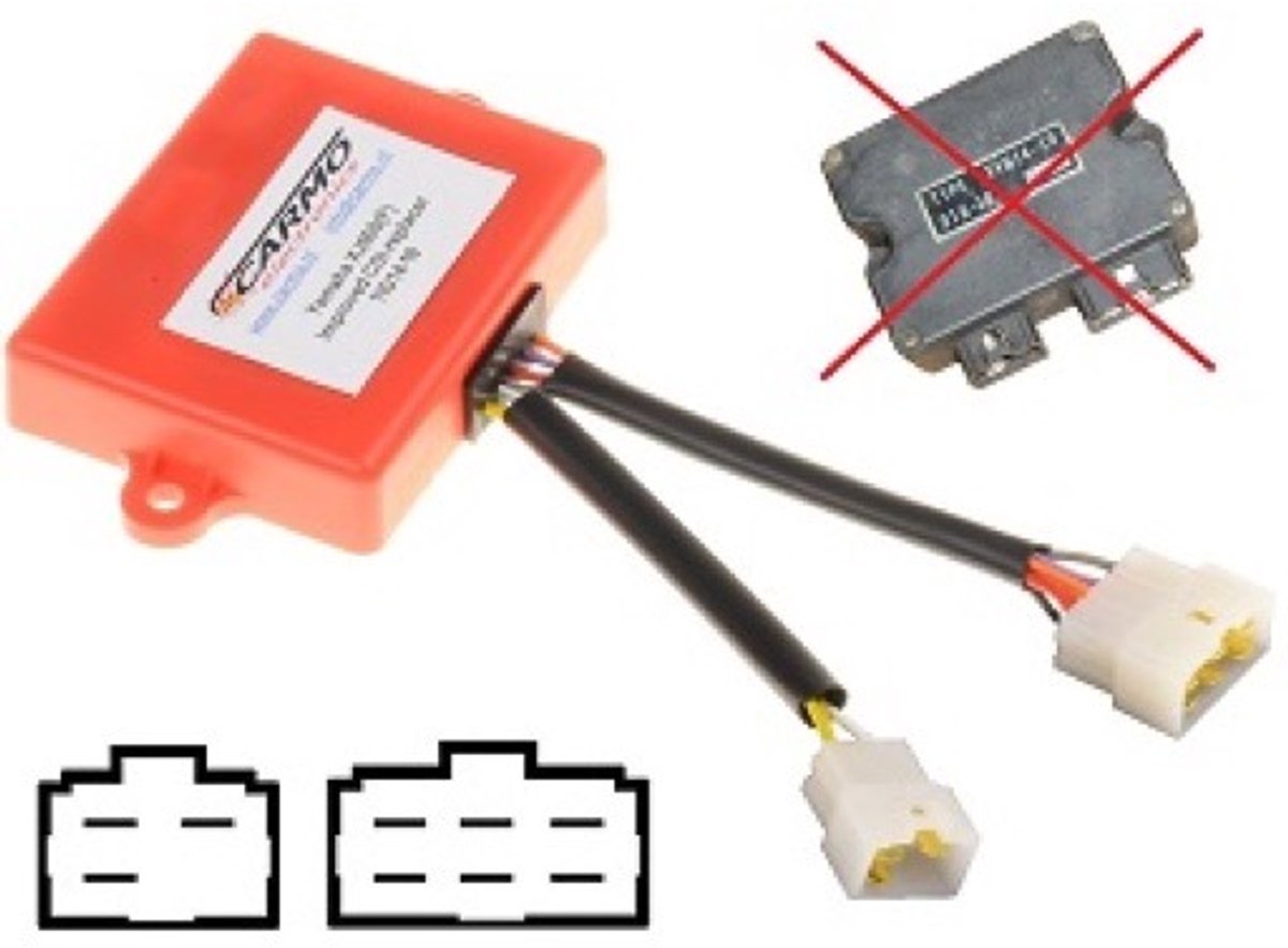 Carmo CARI-YA-XJ900-SECA-TID14-19 Yamaha XJ900 - ontsteking CDI ECU