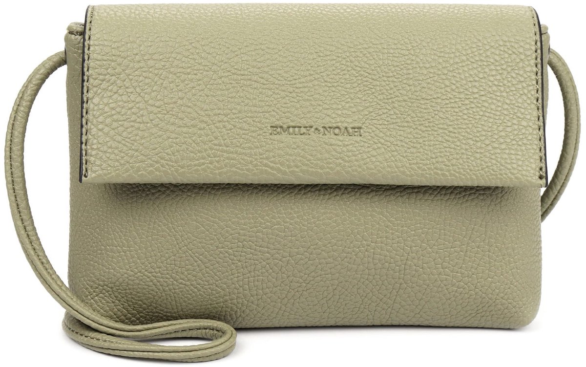 Emily & Noah Crossbody Schoudertas Emma Overslag - Dark Sage