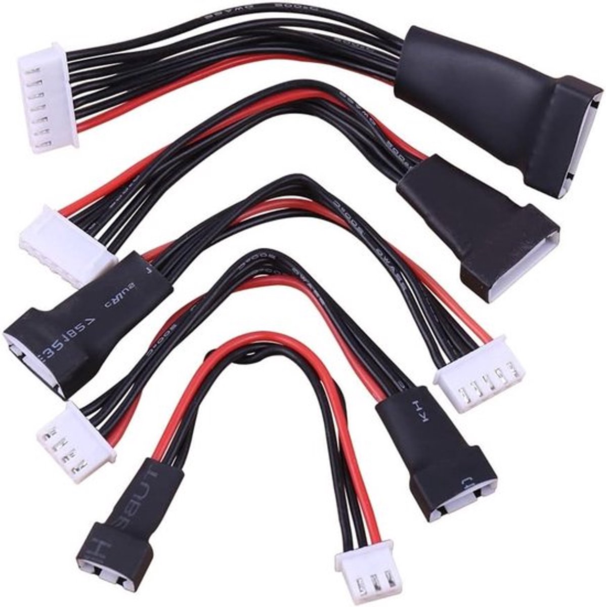 LiPo Accu Balancer Oplader Verlengkabel voor RC Drone, Quadcopter en Multicopter - 2S 3S 4S 5S 6S Compatibel, Ideaal voor Hobbyisten en Modelbouw
