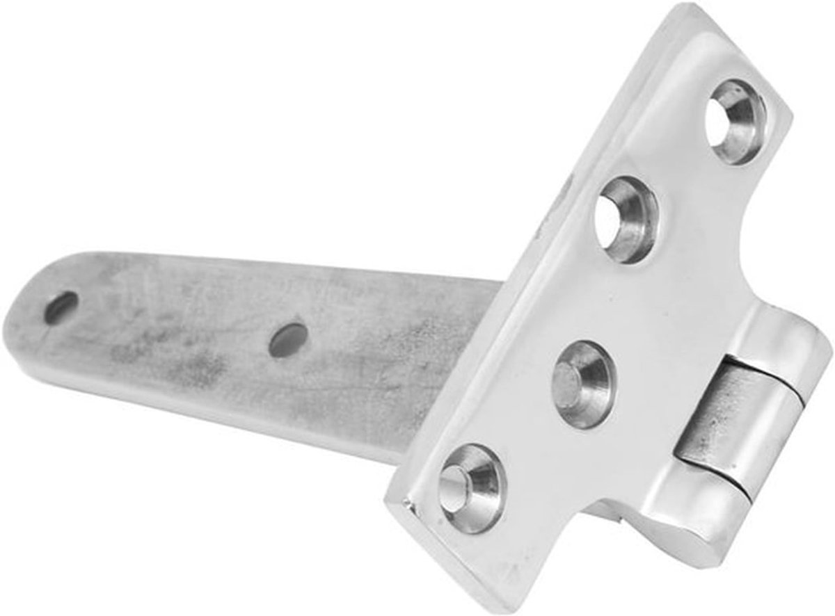 T Type Scharnier 151 * 75 * 4.5mm, Versterkt RVS met Kogellager voor Buiten- en Binnendeuren, Ideaal voor Huizen en Poorten