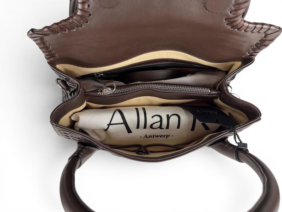 ALLAN K TASSEN - KIRSTEN Small Toledo Strata Brown