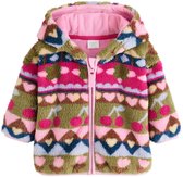 Next - Meisjes - Fleece babyjasje met rits - Roze