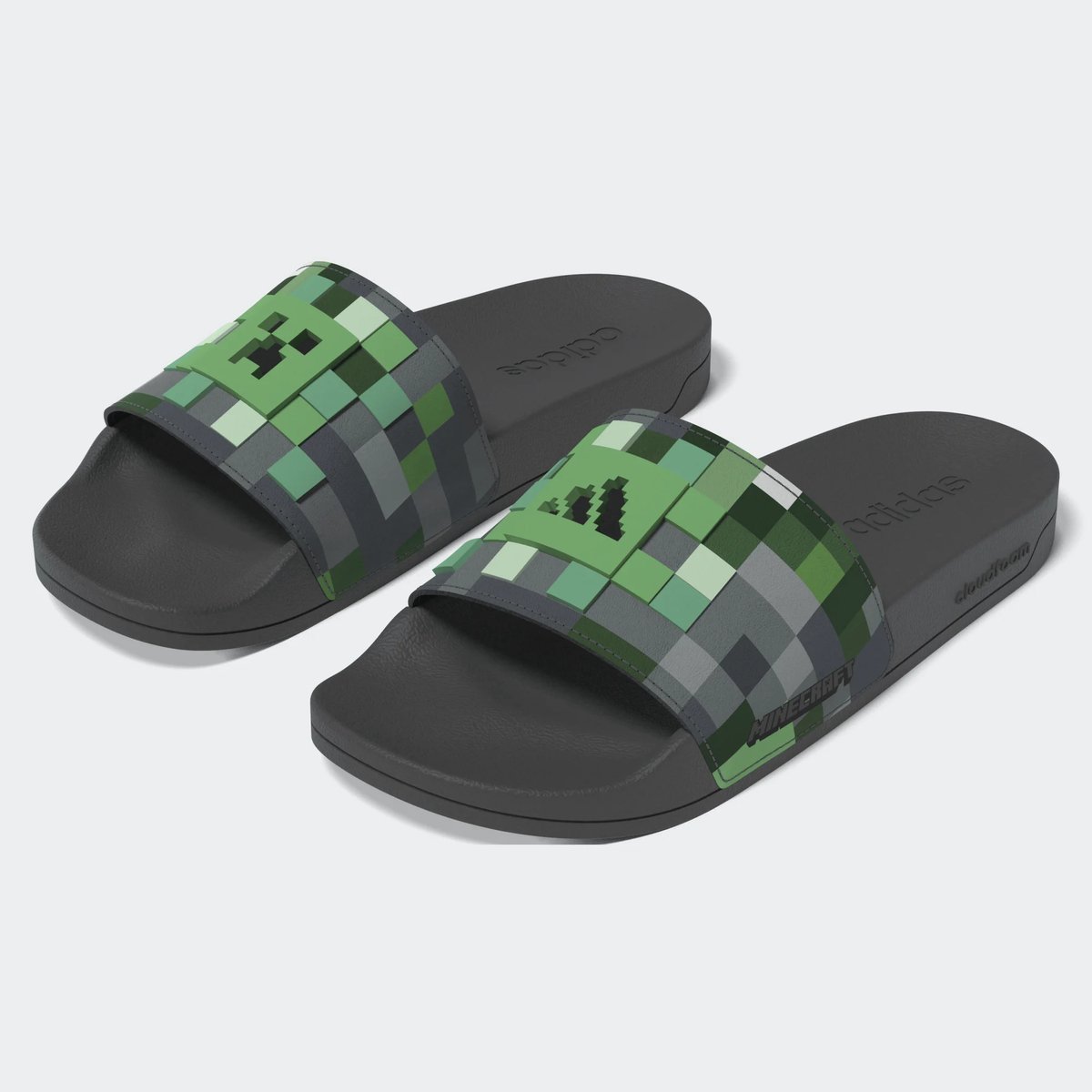 ADILETTE SHOWER MINECRAFT edition Special edition slippers Divers |