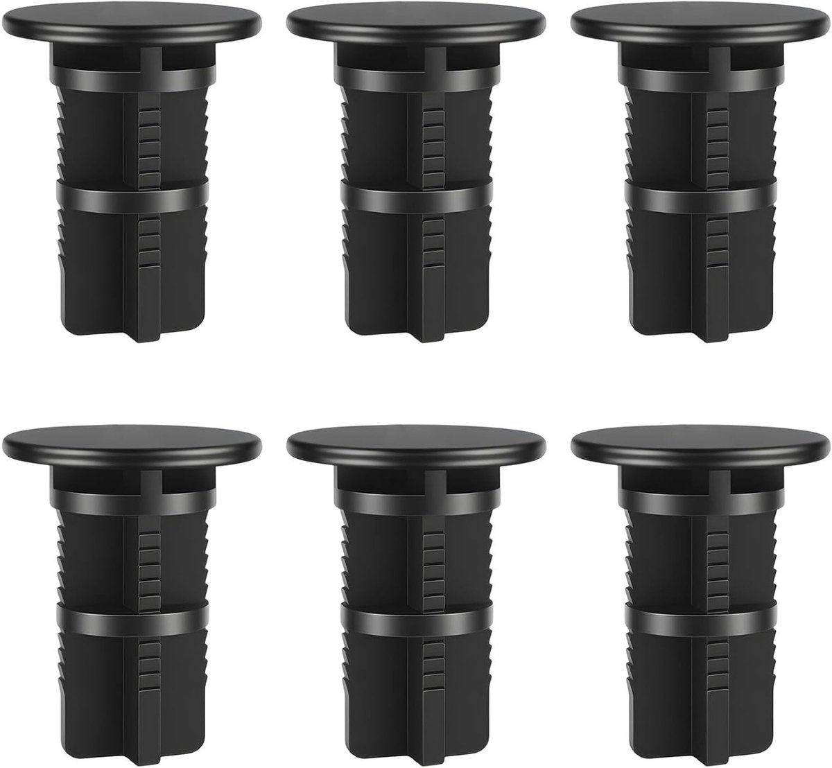 Hinge Pins voor Afvalbakdeksel, 6 Stuks, Geschikt voor 100L, 120L en 240L, Duurzame Accessoires voor Afvalcontainers