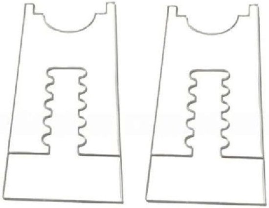 Verstelbare meubelafstandhouders, antislip wandbescherming voor banken, bedden en kasten, 2 stuks transparant acryl met optimale stabiliteit — afbeelding 2