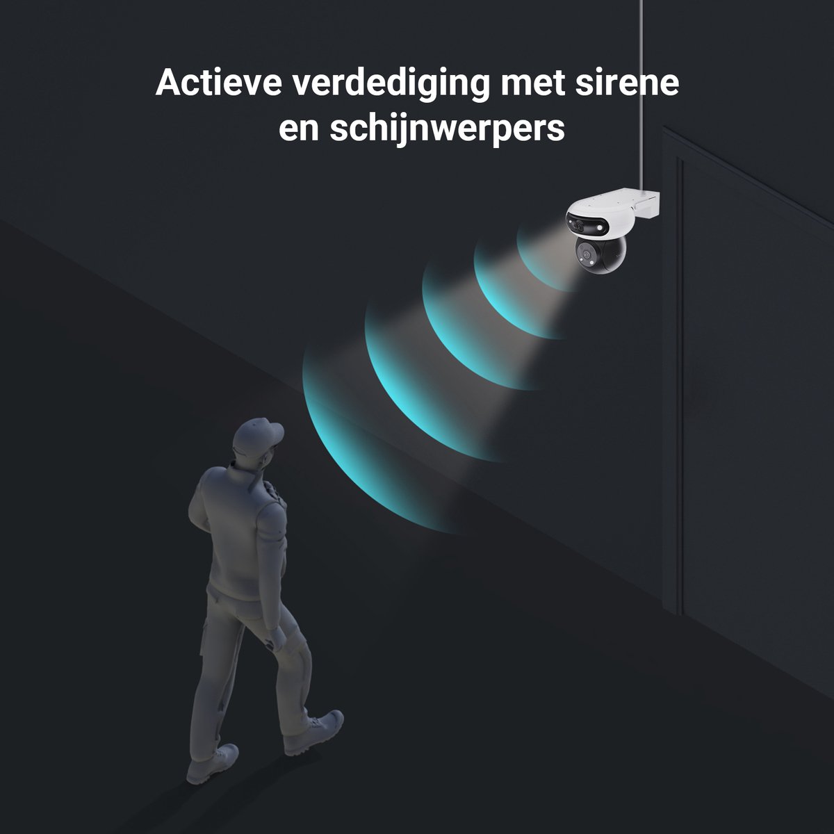 EZVIZ C90 Beveiligingscamera Outdoor 360° met Nachtzicht - afbeelding 2