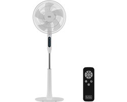 Black+Decker B0F99TBZ14 statiefventilator 40 cm - Extra stil door DC-motor - 30 Watt