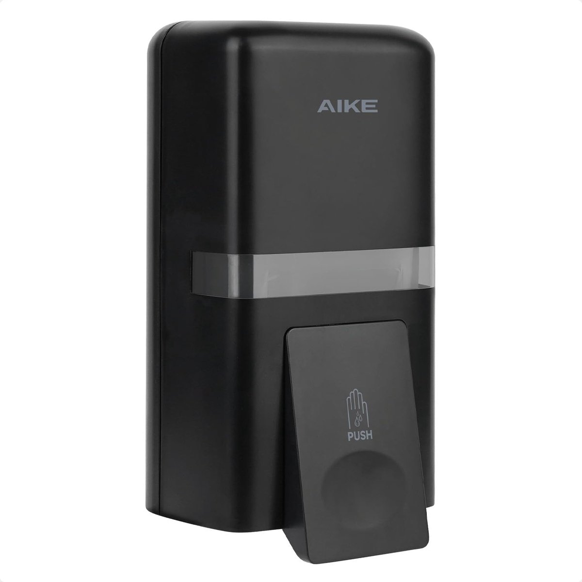 Thijox - Handmatige Vloeibare Zeepdispenser Wandmontage 800ML - Kunststof Zeepdispenser voor Openbaar Gebruik - Ideaal voor Toilet, Keuken en Badkamer