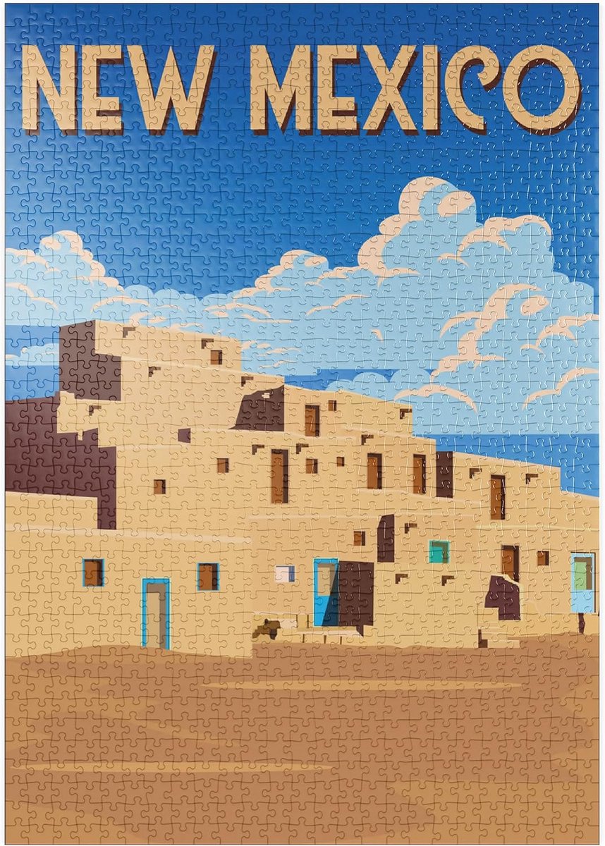 Legpuzzel 1000 Stukjes - Puzzel Karton - Ontspannen Tijdverdrijf - Hoge Resolutie Print - 1000 Stukjes - Meerdere Kleuren