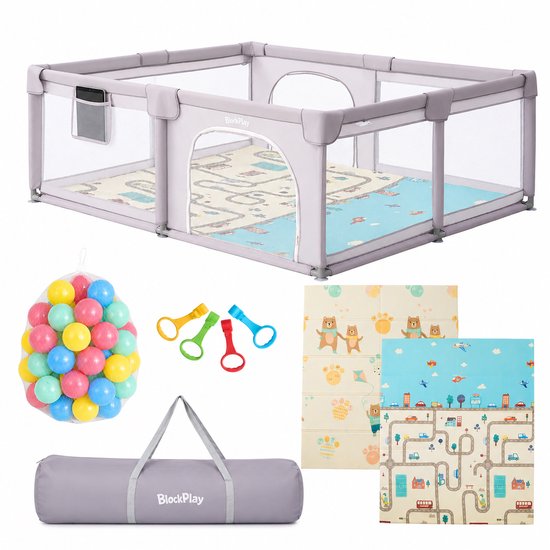 BlockPlay Grondbox Baby 150x180 cm