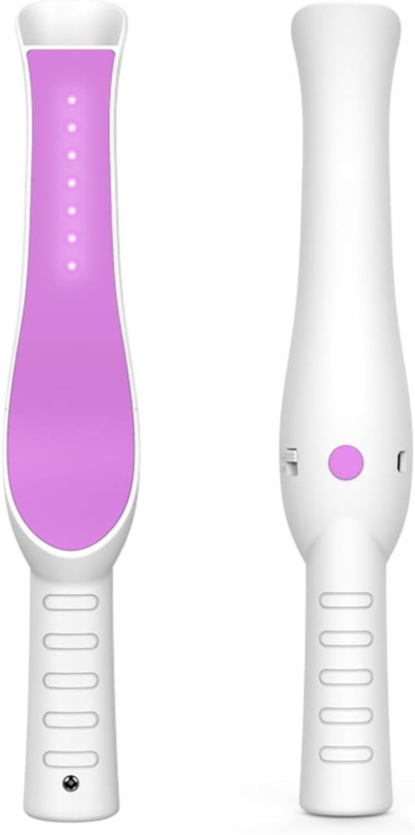 Draagbare Sterilisator - UVC Lamp - Hygiënisch Leven - Kinderslot Functie - 30 cm Lengte - Wit