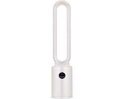 A-Flow Bladeless Fan Silence Wit – Bladloze ventilator – 24 windstanden – Zelfdraaiend – Timer – Afstandsbediening – Anion luchtreiniger