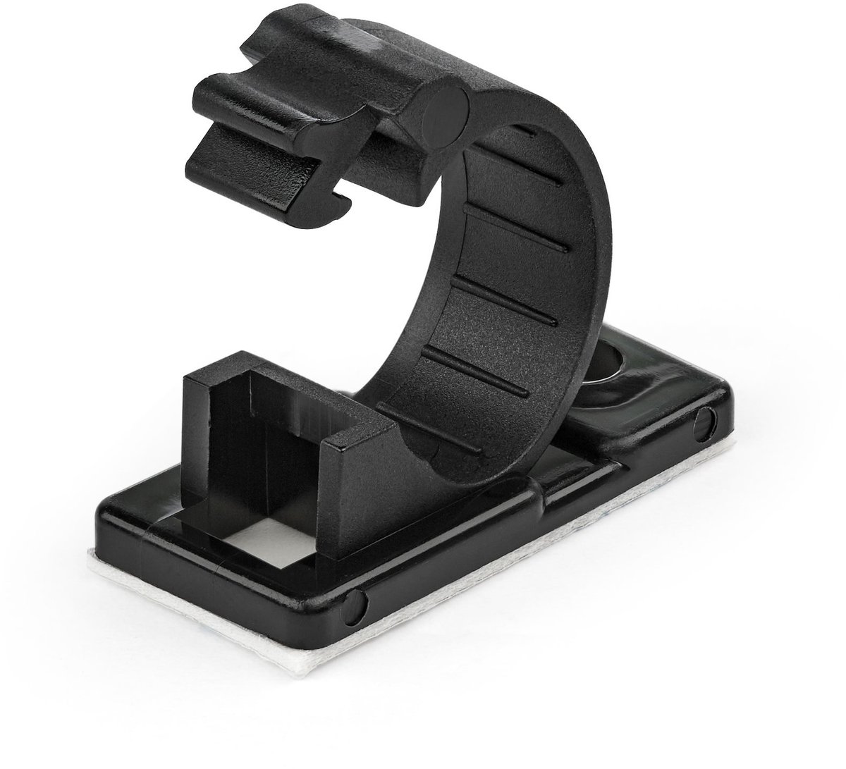 StarTech.com Zelfklevende Kabelmanagement Clips 100 stuks 12mm Zwart