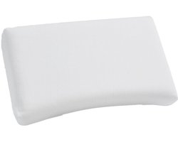Yumeko hoofdkussen natuurlatex curve 35x58x12 zacht - Biologisch & ecologisch