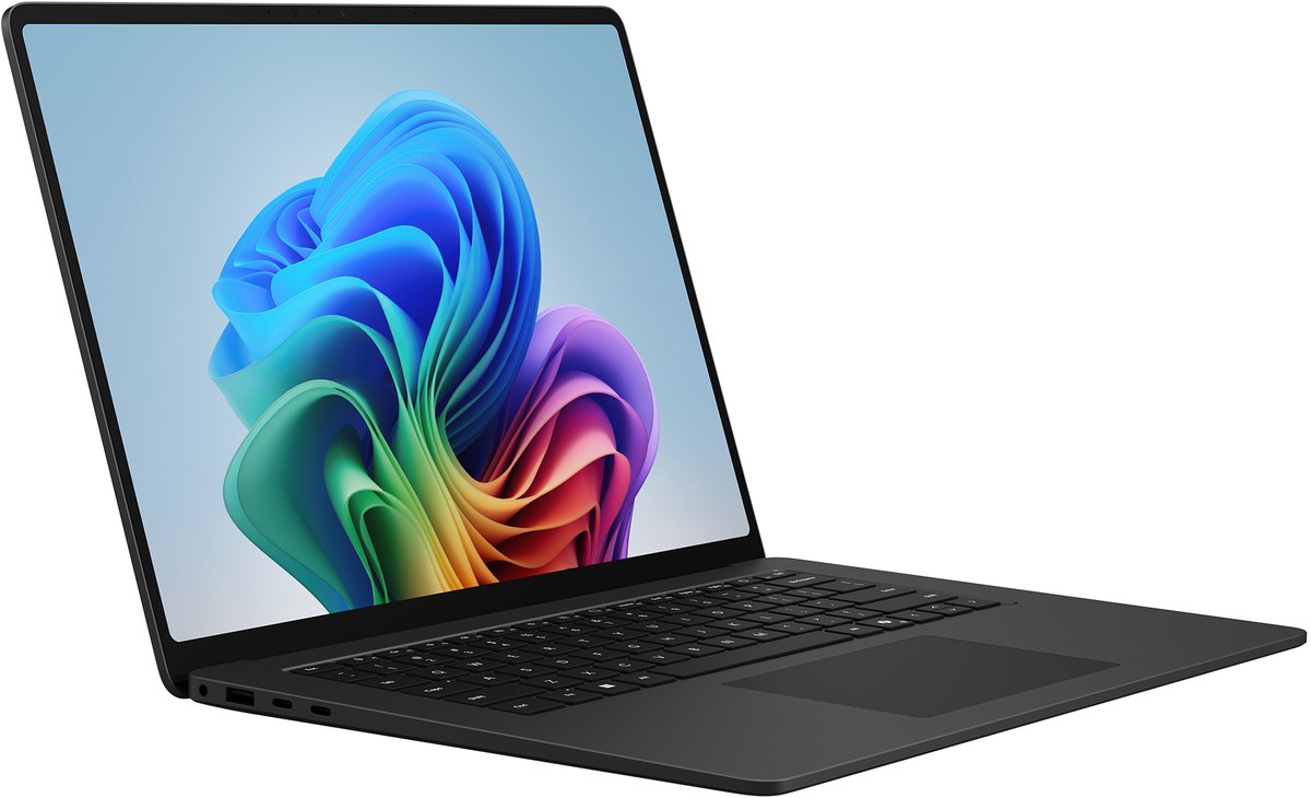 Microsoft Surface Laptop - 15 inch - Snapdragon® X2 Elite (12 Core) - 16 GB RAM - 512 GB SSD - Black - 8e Editie - Qwerty thumbnail 3