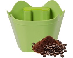 Koffie Knock Box - Espresso Afvalbak - Koffiedik Verwerken - Geïntegreerd Ontwerp - 126 cm - Groen