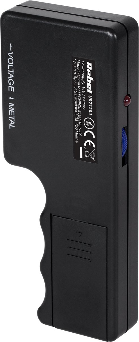 Rebel Professionele Detector - Metaal- en Kabelzoeker - Beveiligde Beeld- en Geluidswaarschuwing - 10cm Bereik