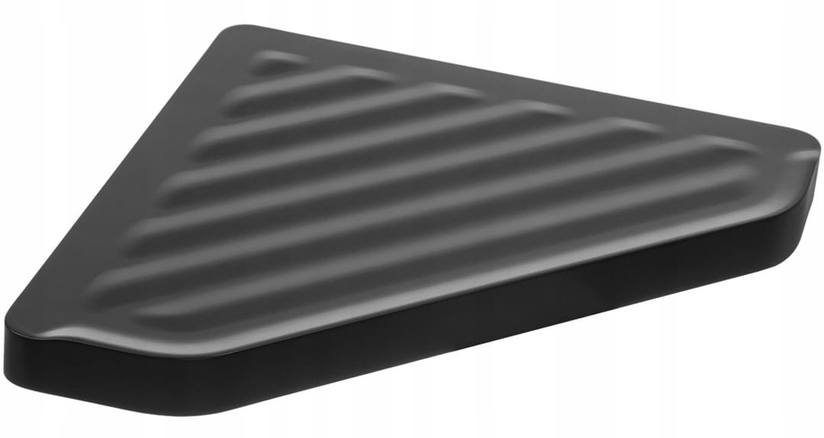 Kuchinox APO Serie - Hoekwandplank - Zwart Mat - ABS Materiaal - 39x20,1x20,1cm