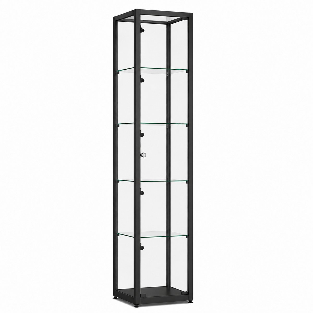 Helioz vitrine Trendline Highlight 500 RVZ met railverlichting - zwart