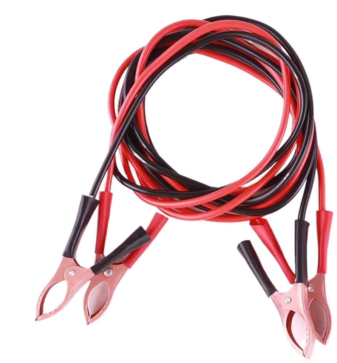 Overbrugkabel Heavy Duty - Starthulpkabel Accukabel - Noodsituaties Voertuig - Robuuste Klemmen - 2000 A - Meerkleurig