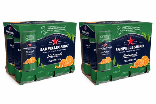 Tray San Pellegrino - Clementina - 12 x 330 ml