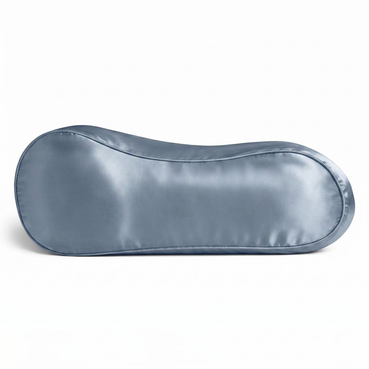 Zijden Kussensloop ergonomisch Evening Blue - 22MM - Silk Heaven - 40x60cm