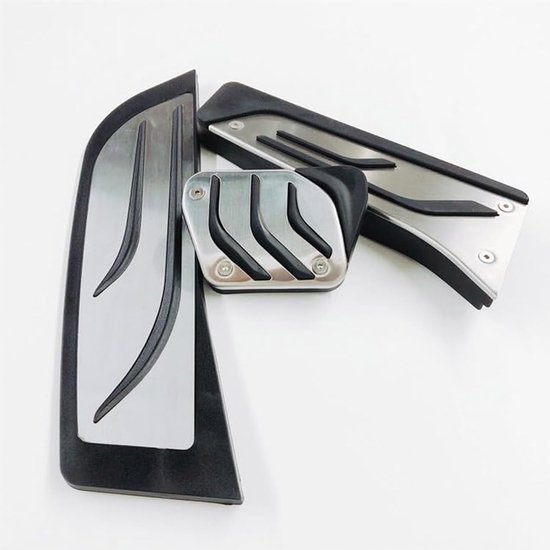 Auto Pedaal Hoezen - Pedaal Covers - Sportieve Look - Antislip Oppervlak - 50 x 10 x 10 cm - Zwart — afbeelding 5