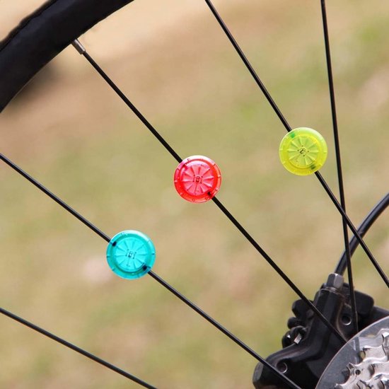 Fietsverlichting Waarschuwing Lichten - Mini Flitslichten Staartverlichting - Nacht Signaal - Waterdicht Ontwerp - 2.4 cm - Rood — afbeelding 4